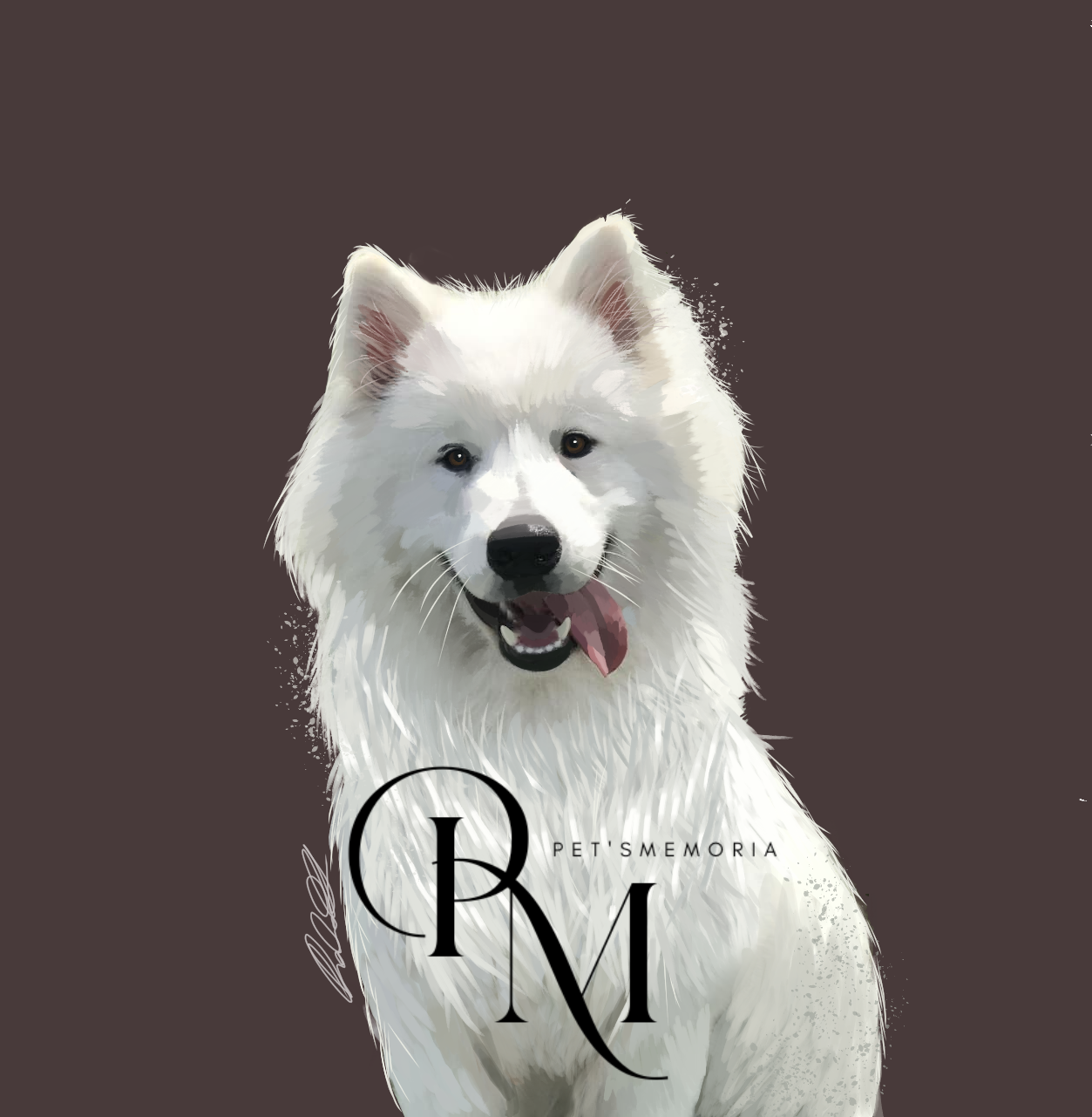 Samoyed memorial Poster