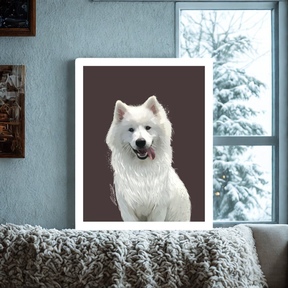 Samoyed memorial Poster