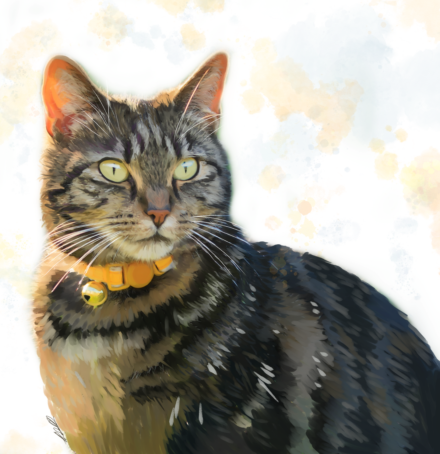 Personalized cat Poster