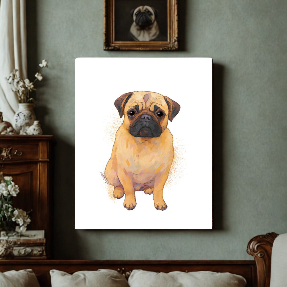 Pug memorial Poster